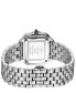 Фото #3 товара Women's Milan Swiss Quartz Silver-Tone Stainless Steel Bracelet Watch 27.5mm
