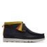 Фото #1 товара Clarks Wallabee 2.0 Gore-Tex GTX 26167901 Mens Blue Suede Chukkas Boots