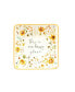 Фото #2 товара Sunflowers Forever Canape Plates, Set of 4