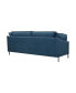 Фото #3 товара Juliett 80" Power Footrest with Modern Fabric Sofa