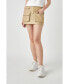 ფოტო #3 პროდუქტის Women's Low Waisted Cargo Mini Skirt