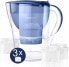 Фото #1 товара Dzbanek filtrujący Aigostar Water Pitcher 3.5L ( with Timer） Blue VDE/Pure