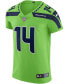 Фото #3 товара Men's DK Metcalf Neon Green Seattle Seahawks Alternate Vapor Elite Player Jersey