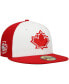 Фото #2 товара Men's White Vancouver Canadians Authentic Collection Team Alternate 59FIFTY Fitted Hat