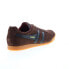 Фото #15 товара Gola Harrier Suede CMA192 Mens Brown Suede Lace Up Lifestyle Sneakers Shoes