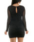 Women's Cut-Out Twist-Front Mini Dress