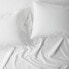 Фото #2 товара 500 Thread Count Washed Supima Sateen Solid Pillowcase Set - Casaluna