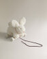 Фото #1 товара Children's soft toy rabbit with wheels