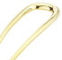 Large Sleek Hair Pin Gold