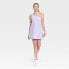 Фото #1 товара Women's Asymmetrical Dress - All in Motion Lilac Purple M