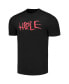 ფოტო #3 პროდუქტის Men's Black Hole Crossed Heart Logo T-shirt