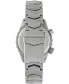 ფოტო #4 პროდუქტის Women's Automatic Marina Divers Silver-Tone Titanium Bracelet Watch 40mm