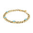 Original gold-plated bracelet with Poetica SAUZ10 crystals