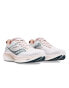 Saucony Ride 17 neutral running trainers in white and lotus