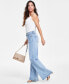 Women's Tied Wide-Leg Jeans, Created for Macy's