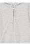 Фото #6 товара LCW baby Kapüşonlu Uzun Kollu Kız Bebek Fermuarlı Sweatshirt