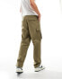 ASOS DESIGN baggy cargo trouser in khaki