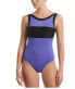Фото #1 товара Nike 260984 Women's Sport Mesh High-Neck One-Piece Swimsuit Size Small