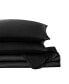 4pc Premium Bed Sheet Set - Rayon From Bamboo, Silky Soft, Deep-pocket
