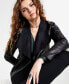 Фото #4 товара Women's Faux-Leather Flyaway Jacket, Created for Macy's
