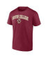 Фото #3 товара Men's Maroon Boston College Eagles Campus T-shirt