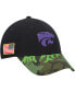 Men's Black, Camo Kansas State Wildcats Veterans Day 2Tone Legacy91 Adjustable Hat