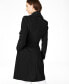 ფოტო #2 პროდუქტის Women's Wool Blend Belted Wrap Coat