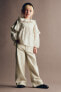 Фото #1 товара Лонгслив для малышей ZARA блузка в горошек с объемными оборками