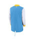 ფოტო #3 პროდუქტის Men's Powder Blue Milwaukee Brewers Authentic Collection City Connect Full-Zip Dugout Jacket