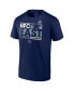 Фото #2 товара Men's Navy Dallas Cowboys 2023 NFC East Division Champions Conquer T-shirt