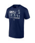 ფოტო #2 პროდუქტის Men's Navy Dallas Cowboys 2023 NFC East Division Champions Conquer T-shirt