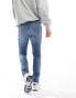 Фото #4 товара ASOS DESIGN skinny jeans in mid wash blue