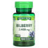 Фото #1 товара Bilberry, 2,400 mg, 100 Vegetarian Capsules (1,200 mg per Capsule)