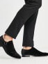 Фото #4 товара ASOS DESIGN monk shoe in black velvet