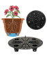 Фото #3 товара AP20908 Ariana Plastic Planter w/ Self-Watering Disk, Charcoal, 20 inches