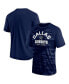 Фото #4 товара Men's Navy Dallas Cowboys Hail Mary Raglan T-shirt