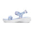 Puma Sportie Vola Multi Print Backstrap Womens Blue Casual Sandals 39241201