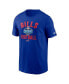 ფოტო #3 პროდუქტის Men's Royal Buffalo Bills 2022 Training Camp Athletic T-shirt