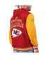 ფოტო #2 პროდუქტის Men's Red, Gold Kansas City Chiefs Commemorative Reversible Full-Zip Jacket