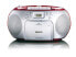 Lenco SCD-42 - FM - Spieler - CD - CD-R - CD-RW - Auto stop - Wiederholung - LCD