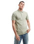 Farah short sleeve polo shirt in green