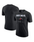 Фото #1 товара Men's Black Miami Heat Just Do It T-shirt