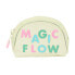 Фото #2 товара кошелек Glow Lab Magic flow Бежевый (9.5 x 7 x 3 cm)