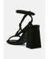 ფოტო #3 პროდუქტის Women's Smoosh Braided Block Heel Sandals