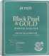 Feuchtigkeitsspendende Gesichtsmaske - Petitfee & Koelf Black Pearl & Gold Hydrogel Mask Pack 1 St.