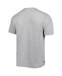 Фото #2 товара Men's Heathered Gray Los Angeles Rams Combine Authentic Red Zone T-shirt