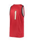 ფოტო #4 პროდუქტის Men's #1 Red Maryland Terrapins College Replica Basketball Jersey