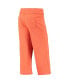 Women's Orange Cleveland Browns Cropped Pants