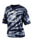 Women's College Navy Seattle Seahawks Tie-Dye T-Shirt