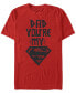 Фото #1 товара DC Men's Dad You're My Superman Short Sleeve T-Shirt